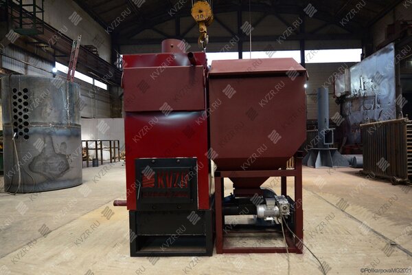 Твердотопливный автоматический котел 200 кВт