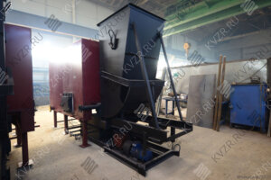 Котел 1.2 МВт с топкой ТШПМ