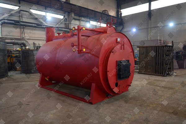 Промышленный парогенератор 500 кг пара на угле