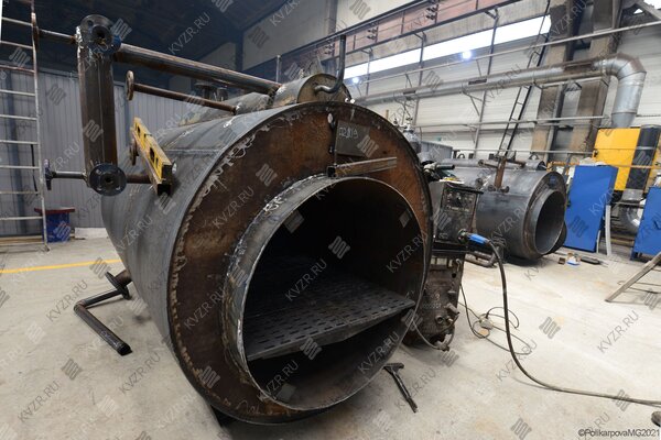 Изготовление парогенератора на угле 300 кг 130 С